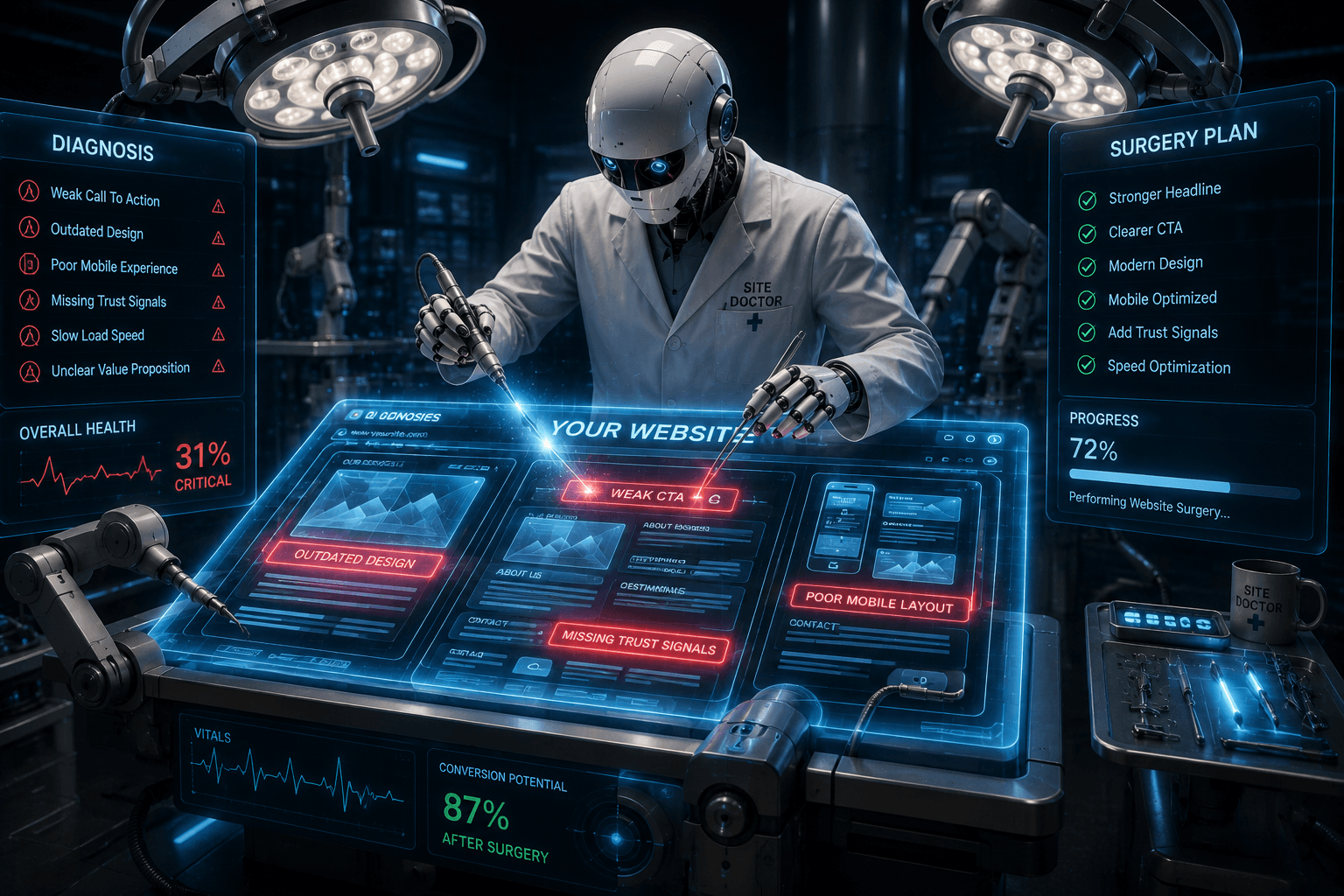 Site Doctor — AI-диагност сайтов